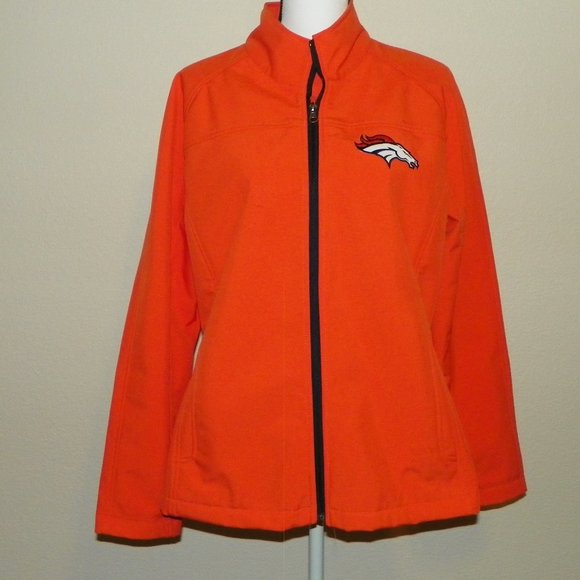 NFL Jackets & Blazers - Denver Broncos Orange Jacket Women XL Like New!